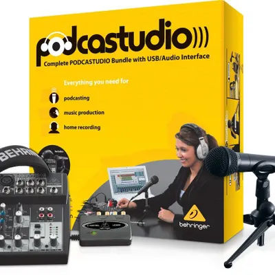 Behringer Podcastudio Ev Stüdyo Ekipmanı