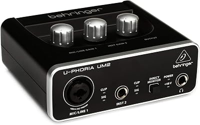 Behringer UM2 Stüdyo Kayıt Ses Kartı