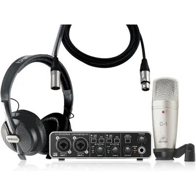 Behringer 2 Giriş 2 Çıkış Usb Stüdyo Ses Kartı Umc202hd