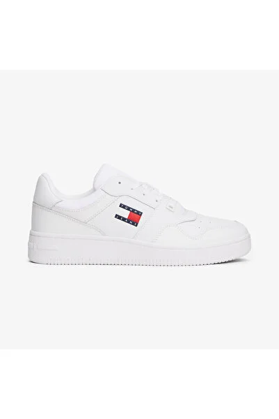 Tommy Hilfiger Beyaz Erkek Sneaker TJM RETRO BASKET ESS