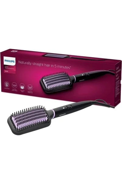 Philips Bhh880/00 ????stylecare Essential Isıtmalı Düzleştirme Fırçası