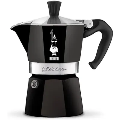 Bialetti Siyah 1 Cup Moka Pot