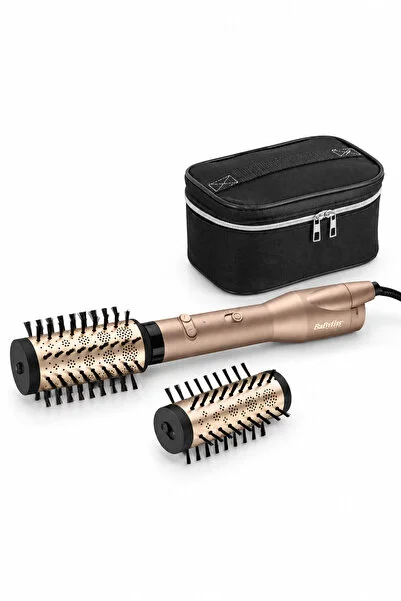 BABYLİSS Big Hair Dual 2 Başlık 650W İyon Etkili Çift Yöne AS952E Makyaj çantası hediye! (Onerous)