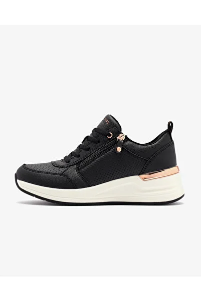 SKECHERS BİLLİON 2 - SİDE DOOR Kadın Siyah Sneakers 177336 BLK