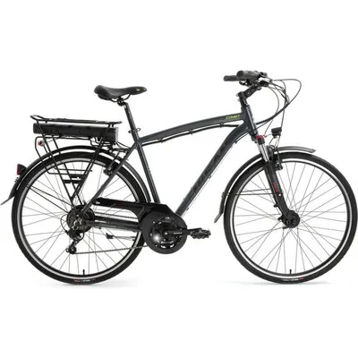 Bisan Comet 48 cm V 26 Jant 21 VİVites Parlak Gri Sarı Elektrikli Bisiklet