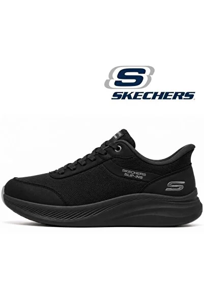 SKECHERS Bobs Moda Flex 118158TK Erkek Spor Ayakkabı SİYAH