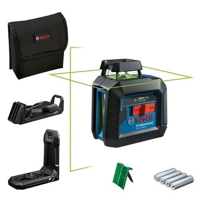 Bosch GLL 2-20 G + LB10+DK10 Çizgi Lazeri 0601065000