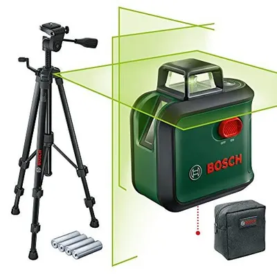 Bosch Advanced Level 360 Yeşil Çarpraz Çizgi Lazeri