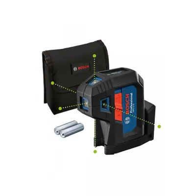 Bosch GPL5 5 Yeşil Noktalı Lazer