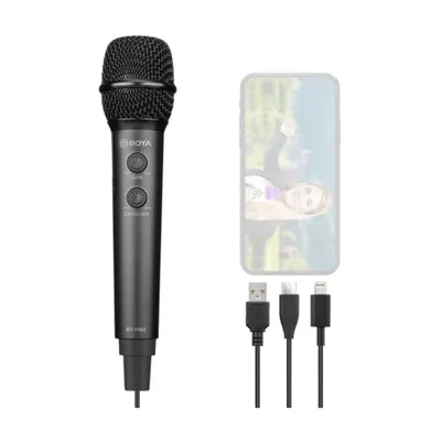 BOYA BY-HM2 Pc Telefon Dijital El Mikrofonu