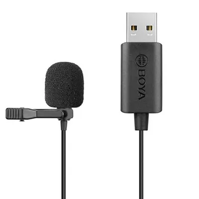 BOYA BY-LM40 Dijital USB Yaka Mikrofonu