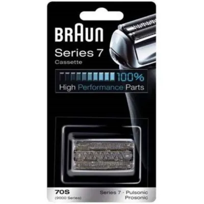 Braun 7 Serisi Tıraş Makinesi Yedek Başlığı 70s (GÜMÜŞ)