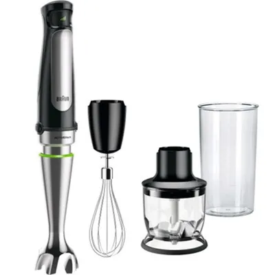 Braun MQ7025X Multiquick 7 1000 Watt Siyah El Blender Seti