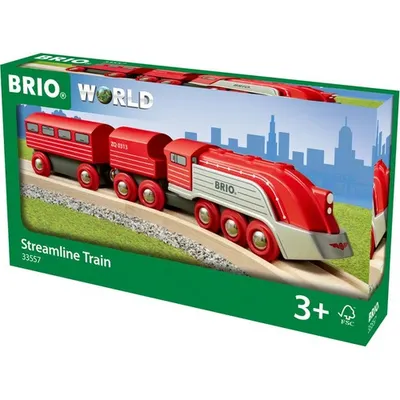Brio 33557 Kırmızı Buharlı Tren