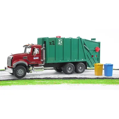 Bruder BRU-2812 Mack Granite Çöp Kamyonu