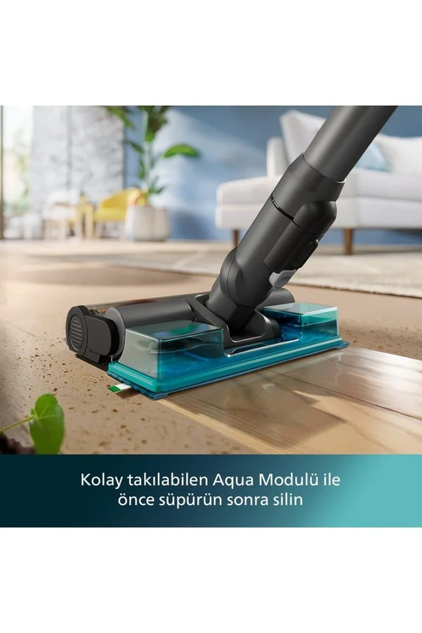 Philips BXA0057 XC6553 Dikey Şarjlı Süpürge Led Başlıklı