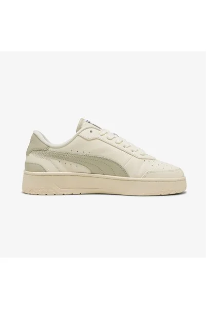 Puma CA Match Premium Kadın Bej Deri Spor Ayakkabı
