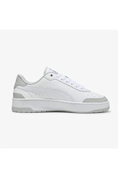 Puma CA Match Unisex Gri Detaylı Beyaz Spor Ayakkabı