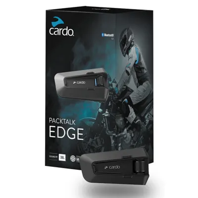 CARDO PACKTALK EDGE JBL BLUETOOTH INTERCOM (TEKLİ PAKET)