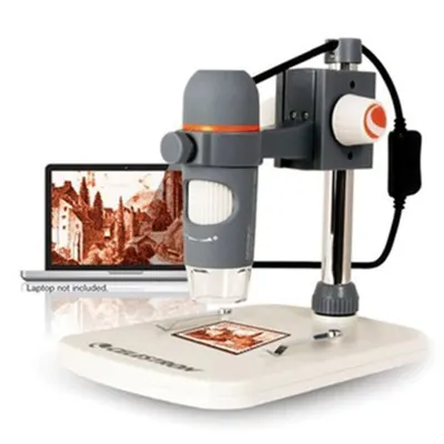 Celestron 44308 Dijital Pro Mini El Mikroskobu Gri