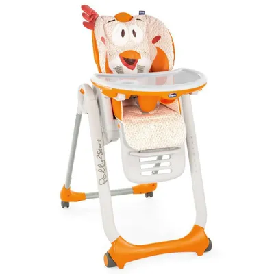 Chicco Polly 2 Start Mama Sandalyesi Süslü Tavuk