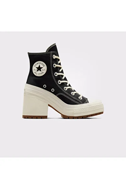 Converse Chuck 70 De Luxe Heel Unisex Siyah/Krem Sneaker