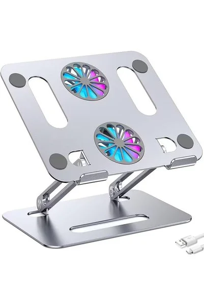 Marsilyan Çift Fanli Laptop Stand ZR750