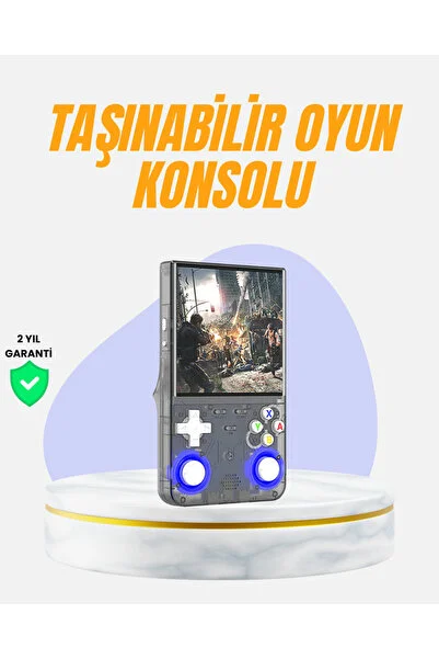 markentegra Çift Joystickli Retro Oyun Konsolu 2500mAh Bataryalı