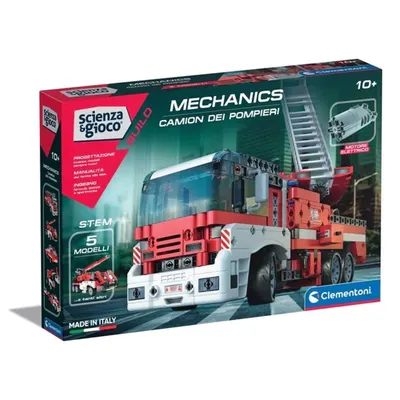 Clementoni 75068TR Mekanik Laboratuvarı İtfaiye Aracı