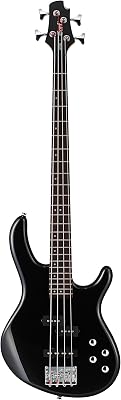 Cort AB4PLUSBK Bass Gitar
