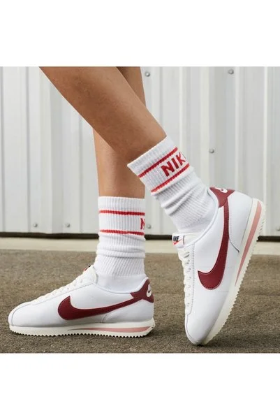 Nike Cortez Leather Beyaz Kadın Spor ayakkabı DN1791-103