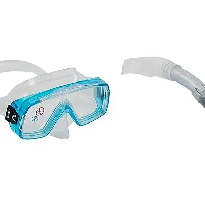 Cressi Sirena Blue Clear Maske ve Mexico Şnorkel Set