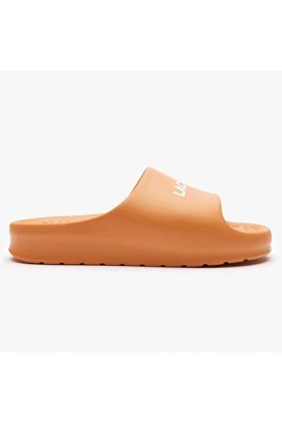 Lacoste Croco 2.0 Evo Unisex Terlik Turuncu