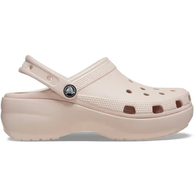 Crocs Classic Platform Clog 206750-6UR Pudra Kadın Terlik