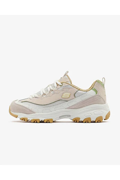 SKECHERS D'lites Kadın Bej Sneakers 13167 NTTN