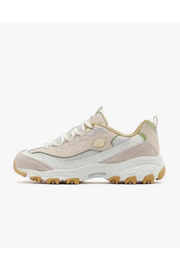 SKECHERS D'lites Kadın Bej Sneakers 13167 NTTN