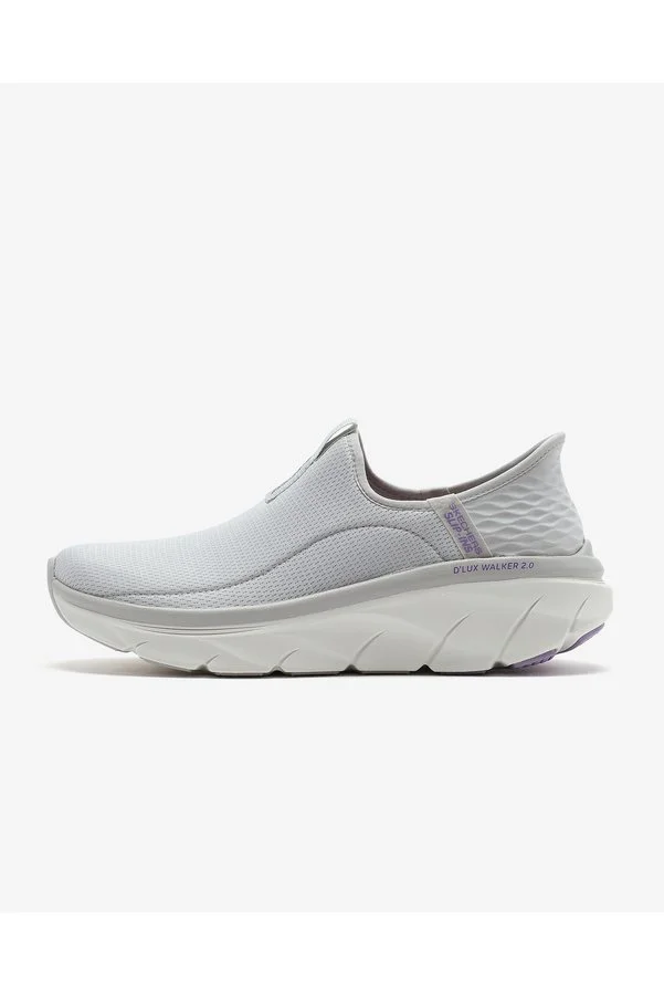 SKECHERS D'lux WALKER 2.0 Kadın Gri Spor Ayakkabı 150099 LGLV