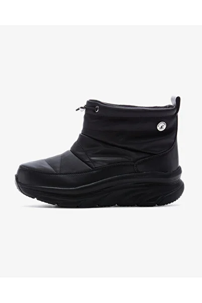 SKECHERS D'lux Walker-winter Up Kadın Siyah Bot 167268 Bbk