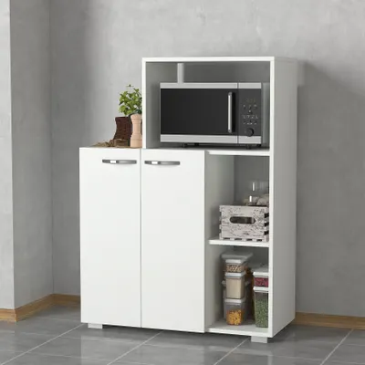 Dekorister Pars Beyaz Mutfak Dolabı