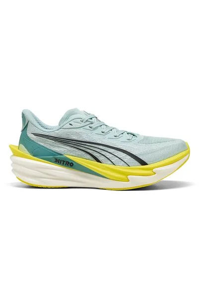 Puma Deviate Nitro 4 Kadın Mavi Koşu Ayakkabısı 31212409