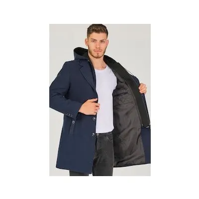 Dewberry PLT8406 Antrasit Erkek Palto