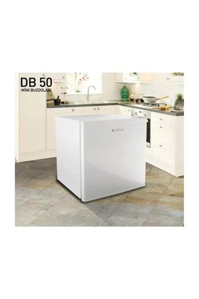 KC NATURAL Dijitsu DB50 mini buzdolabı 50 lt, Beyaz