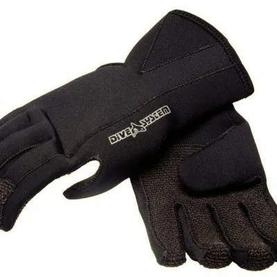 Dive System Kevlar Siyah 3 mm Eldiven