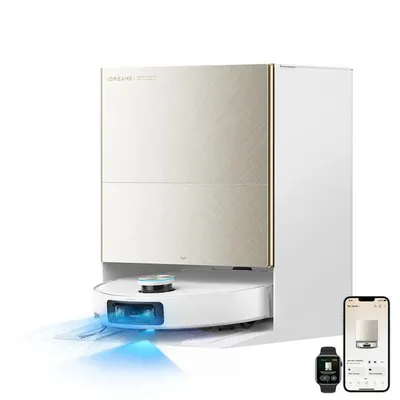 Dreame X60 Ultra Complete Beyaz Robot Süpürge