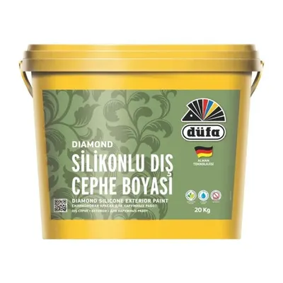 Düfa Diamond Silikonlu Dış Cephe Boyası Beyaz 20 kg