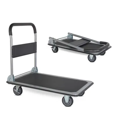 Duffmart Pr2330 Pro Katlanır Platform 4 Tekerlekli Paket Taşıma Arabası 300 Kg
