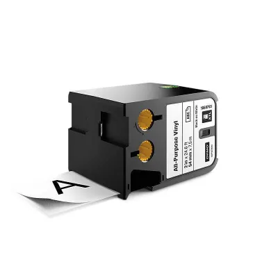 Dymo XTL DY-1868755 Beyaz-Siyah 54x7 mm Vinil Etiket