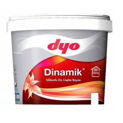 Dyo Dinamik 15 lt Beyaz Silikonlu Dış Cephe Boyası