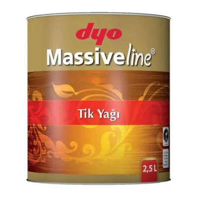 Dyo MASSİVELİNE TİK YAĞI 2,5 LT