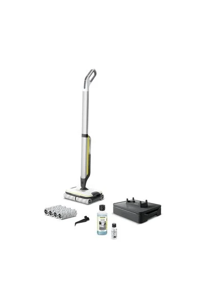 Karcher E Fc 7 Kablosuz Şarjlı Dikey Zemin Silme Temizlik Makinesi -sarı